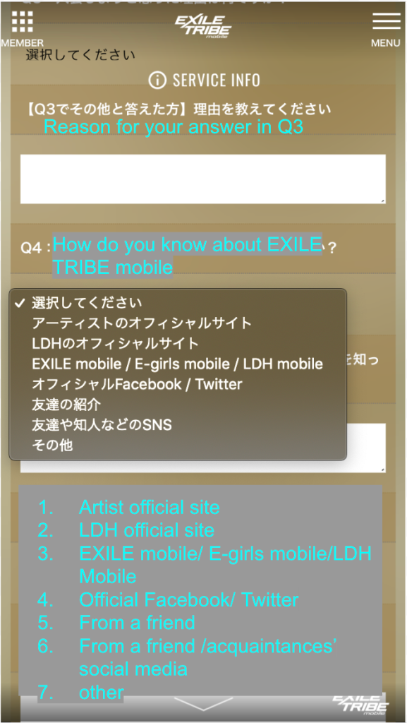 Exile トライブ モバイル